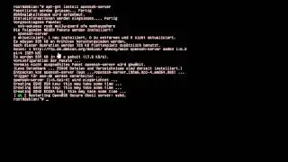 SSH Server Installation  Debian/Linux