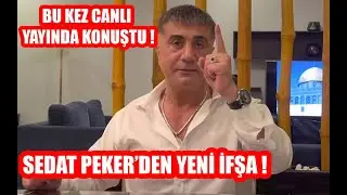 Sedat Peker'den Yeni İfşalar ! Soylu ile Aracısını İfşa Etti ! Kaçırmayın !