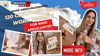Czech Republic Work Permits for 120 NASC applicants | Name announcement | Czech Republic Immigration