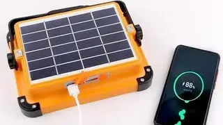GÜNEŞ ENERJİLİ ŞARJI 200W LED KAMP VE ACİL DURUM LAMBASI CATA CT 4698 / SOLAR CHARGING LED CAMP LAMP