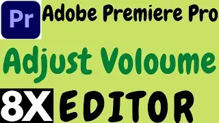 ADOBE PREMIERE PRO ADJUST AUDIO TUTORIAL IN HINDI BY 8X EDITOR.HOW TO ADJUST AUDIO IN PREMIERE PRO.