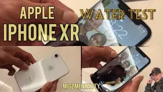 APPLE IPHONE XR WATER RESISTANT  WATER TEST