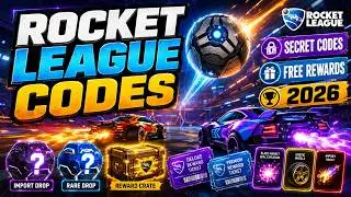 Rocket League Codes 🔥 Secret Codes for Free Rewards 2026