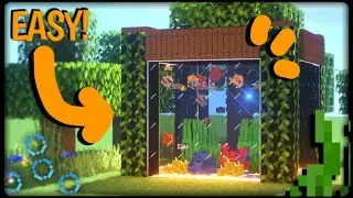 Minecraft modern aquarium tutorial - build series #8