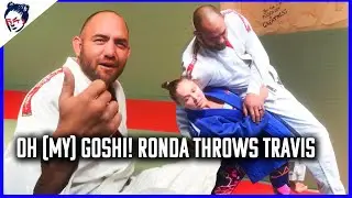 A Very Special Oh My Goshi! Ronda Throws Travis! | Ronda's Dojo #47