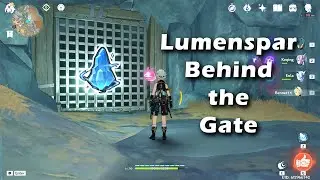 How to get Lumenspar behind the Gate - Genshin Impact