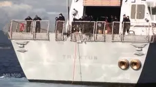 Эсминец ВМС США 'Тракстон' направляется в Черное море
