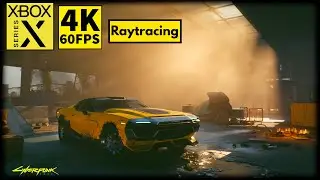 Cyberpunk 2077 Raytracing XBOX Series X Gameplay | 4K
