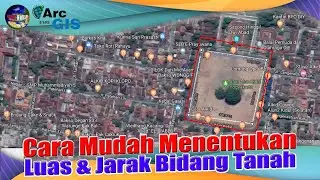 Bagaimana CARA Menentukan LUAS dan JARAK Bidang TANAH ?