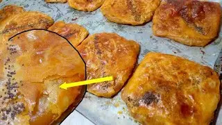 مسمن معمر بالكفتة في الفرن مورق ومقرمش ولذيد بزاف وسهل وراقي