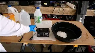 Proof - can a totally dead lead acid battery be restored to life using vinegar?