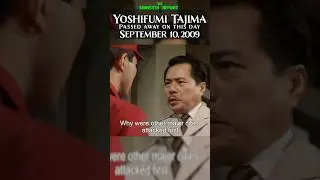 Yoshifumi Tajima passed away #onthisday September 10, 2009 #ゴジラ #godzilla