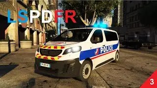 GTA V-LSPDFR / Police Nationale #3 : "Usage de notre Arme !"