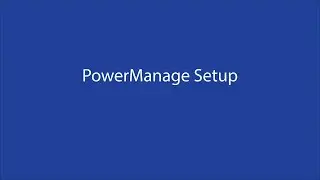 DSC PowerManage Setup