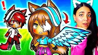 🐺 A WOLF In An All ALPHA School 2! 🐺 Gacha Life Mini Movie Story Reaction