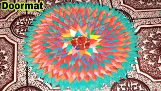 How to make doormat at home/Awesome doormat ideas