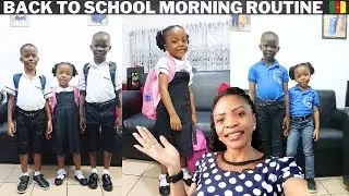 MORNING ROUTINE 2024 || First Week of School Morning Routine || MOTHERHOOD DIARIES