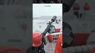Line-Throwing Gun to Create a Connection Between Ships