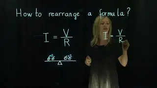 Rearranging Formula. Created by Monika Kozlevcar.