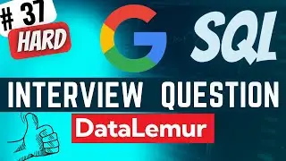 Crack the GOOGLE Data Science SQL Interview with Mind-Blowing Solution - Median Search Frequency