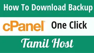 How To Download Backup File In Your Website Cpanel-TamilHost