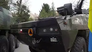 Zelensky examinate Poland military equipment for Ukraine