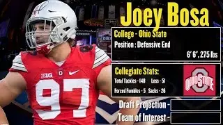 2016 NFL Draft Profile: Joey Bosa - Strengths and Weaknesses + Projection!