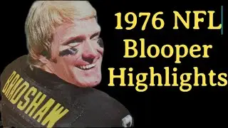 Crazy 1976 NFL Bloopers, Trick Plays & Odd Highlights