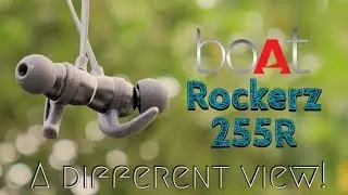 Boat Rockerz 255R Bluetooth Headset - A different view!