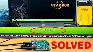 STAR BOX ST-20 PLUS No SN or wrong SW Issue Resolved. In Urdu/Hindi
