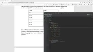 Python Programming: - Problem assignments 2   #14