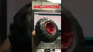 Arduino Motor Control L298 Motor Driver Shield | Gear Motor Control | Arduino Gear Motor Control DIY