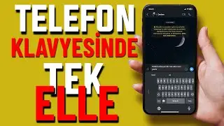 TEK ELLE TELEFON KLAVYESİ NASIL KULLANILIR !!!