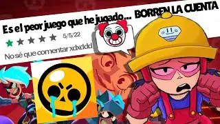 Reading NEGATIVE Comments About BRAWL STARS on the PLAY STORE