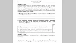 Matura 2013 zad. 6 | Biologia