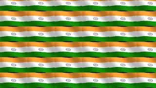 Waving Indian Flag High Res #shaders #india #independenceday #harghartiranga #ShaderToy #shorts