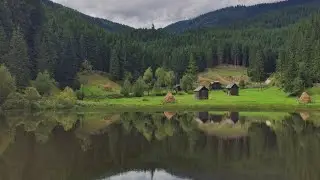Lacul Iezer din Bucovina