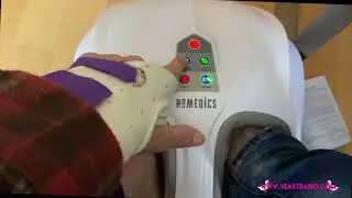 Madge Unboxes the Homedics Shiatsu Air 2.0 Foot Massager