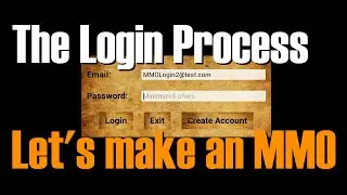 Let's make an MMO in UE4 - Part 41 (The Login Process)