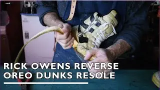 Rick Owens Reverse Oreo Dunks Resole