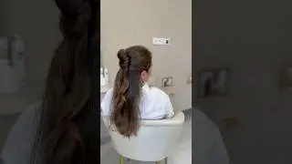 Простые прически для ленивых 2/10 #hairstyle #hair #прически #косы #укладки