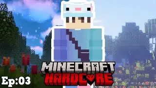 Minecraft Hardcore Ep:3 LIVE 🔴