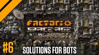 Desperate Solutions for Construction Bots P6 | Factorio Space Age