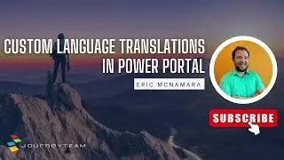 Creating Custom Language Translations in Power Portal