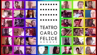 #IORESTOACASA ma la musica non si ferma. Mai. Orchestra del Teatro Carlo Felice di Genova...