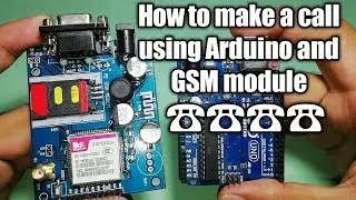 Arduino Tutorial: How to make phone call using the Arduino 