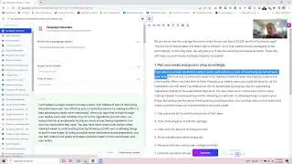 Artificial Intelligence Blogging Demo