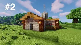 Easy Starter House Tutorial - Minecraft Survival #2