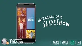 Instagram Slideshow Grid Pack - After Effects Template