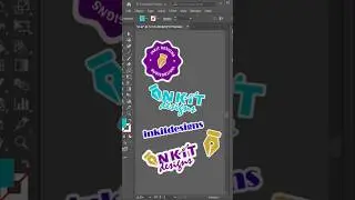 Learn to Create Stickers Designs in adobe illustrator  